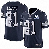 Nike Cowboys 21 Ezekiel Elliott Navy With Est 1960 Patch Vapor Untouchable Limited Jersey,baseball caps,new era cap wholesale,wholesale hats